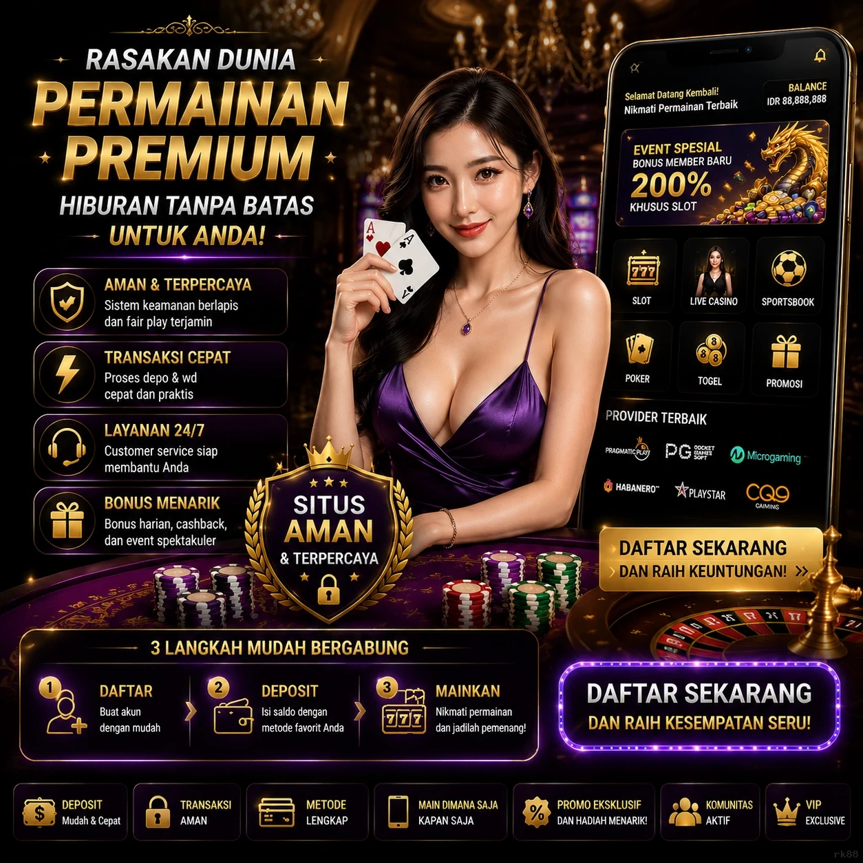 Main rk88t8.com Stabil Rilis unggulan Besar