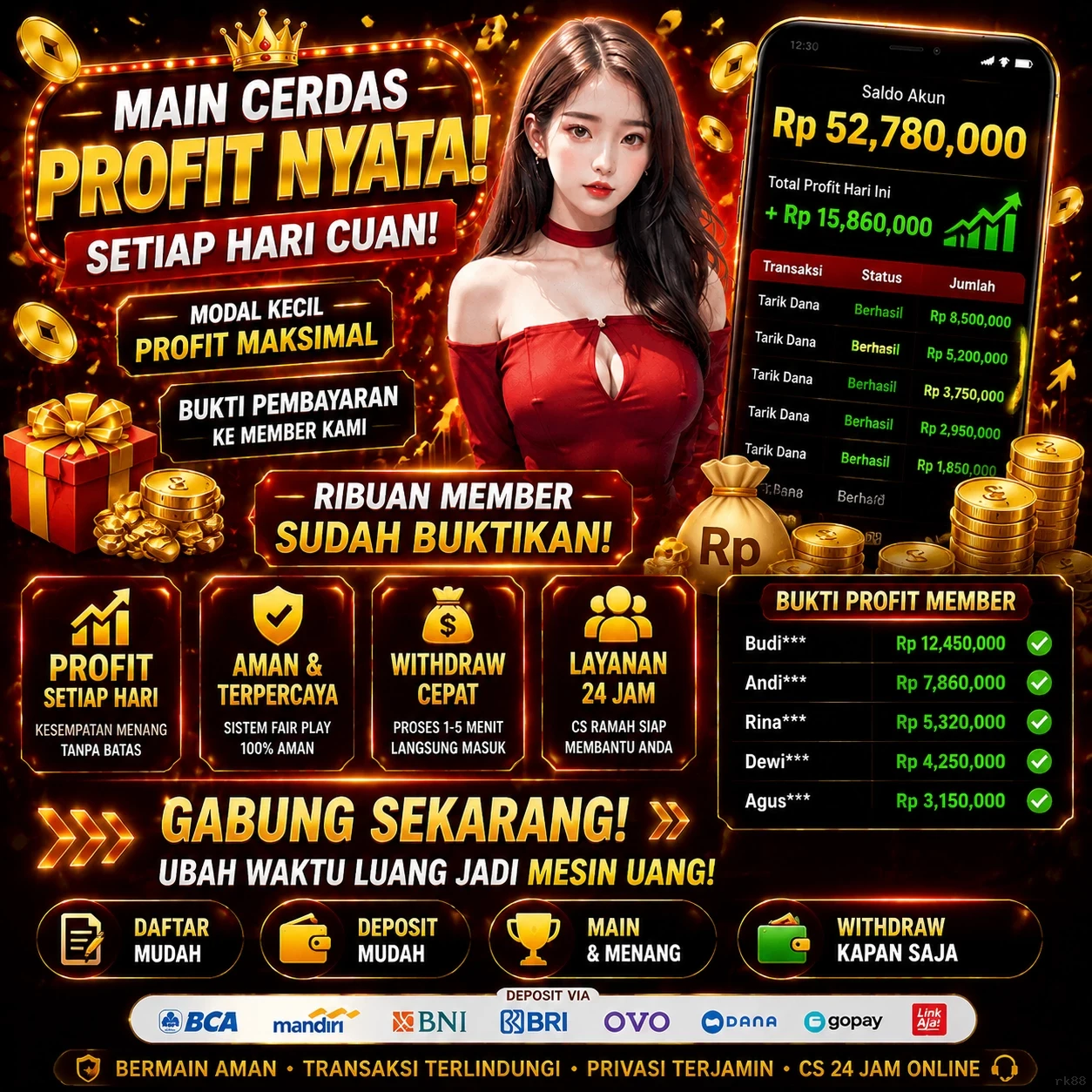 Fitur Garansi Kendala 100% screenshot